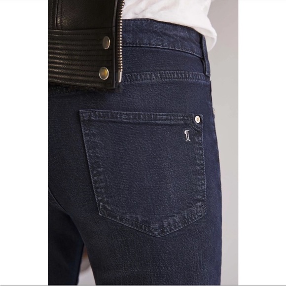 ANTHROPOLOGIE Pilcro Vintage Straight Jean High Waist Ankle Plus Size 18W NWT - Picture 2 of 8